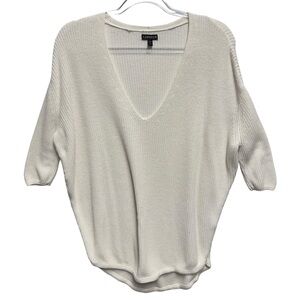 Pure Cotton Oversized Knit Sweater Pullover